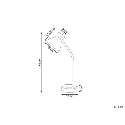 Lampa biurkowa KOLAR Drewno mango Brązowy
