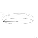 Lampa sufitowa LED ATARAN Metal Złoty Lumarko!