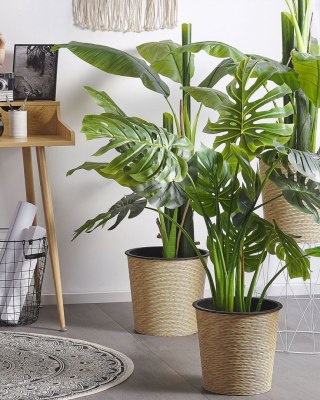 Sztuczna roślina doniczkowa 113 cm MONSTERA PLANT