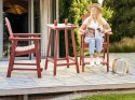 Zestaw mebli balkonowych ADIRONDACK Czerwony Lumarko!