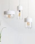 Lampa wisząca JURUA Szkło Biały Lumarko!