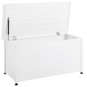 Skrzynia ogrodowa CAMPALTO Metal 123 cm 60 cm Biały Lumarko!
