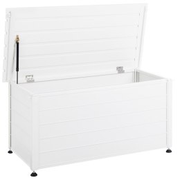 Skrzynia ogrodowa CAMPALTO Metal 123 cm 60 cm Biały Lumarko!