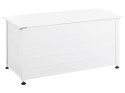 Skrzynia ogrodowa CAMPALTO Metal 123 cm 60 cm Biały Lumarko!
