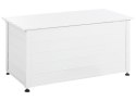 Skrzynia ogrodowa CAMPALTO Metal 123 cm 60 cm Biały Lumarko!