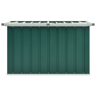 VidaXL Skrzynia ogrodowa zielona 109x67x65 cm
