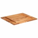 Blat stołu, lite drewno akacjowe, 25-27 mm, 70x80 cm Lumarko! Lumarko!