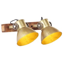  Industrialna lampa ścienna, mosiądz, 45x25 cm, E27 Lumarko! Lumarko!