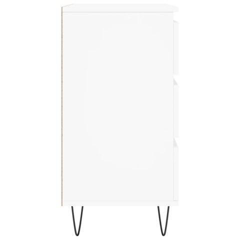  Komoda, biała, 60x35x70 cm, materiał drewnopochodny Lumarko! Lumarko!