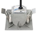  Lampy ścienne zewnętrzne LED, 6 szt., 5 W, srebrne, kwadratowe Lumarko! Lumarko!