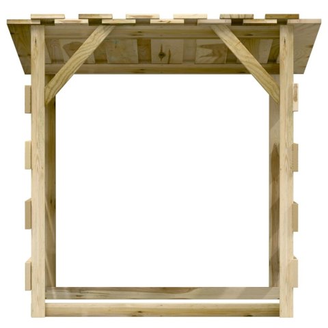  Pergola ogrodowa z daszkiem, 100x90x100 cm, drewno sosnowe Lumarko! Lumarko!