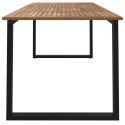  Stół ogrodowy z nogami w kształcie U, 200x90x75 cm, akacja Lumarko! Lumarko!