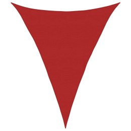  Żagiel przeciwsłoneczny, 160 g/m², czerwony, 5x6x6 m, HDPE Lumarko! Lumarko!