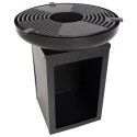 RedFire Grill z kratką typu plancha Matanzas, stal, matowy czarny Lumarko! Lumarko!