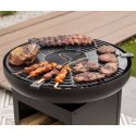 RedFire Grill z kratką typu plancha Matanzas, stal, matowy czarny Lumarko! Lumarko!