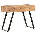 Biurko, 107x45x79 cm, drewno akacjowe z naturalną krawędzią Lumarko! Lumarko!