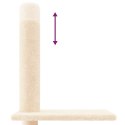  Drzewko dla kota, od podłogi po sufit, kremowe, 250,5-276,5 cm Lumarko! Lumarko!
