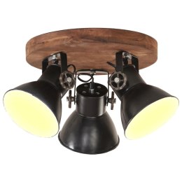  Industrialna lampa sufitowa, 25 W, czarna, 42x27 cm, E27 Lumarko! Lumarko!