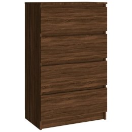  Komoda, brązowy dąb, 60x35x98,5 cm Lumarko! Lumarko!