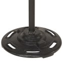 Lampa podłogowa z 2 kloszami, srebrna, E27, żeliwo Lumarko! Lumarko!