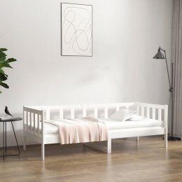  Łóżko dzienne bez materaca, białe, 80x200 cm, drewno sosnowe Lumarko! Lumarko!