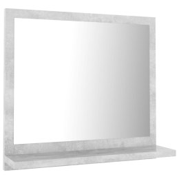  Lustro łazienkowe, szarość betonu 40x10,5x37 cm Lumarko! Lumarko!