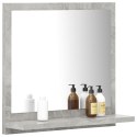 Lustro łazienkowe, szarość betonu 40x10,5x37 cm Lumarko! Lumarko!