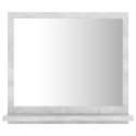 Lustro łazienkowe, szarość betonu 40x10,5x37 cm Lumarko! Lumarko!
