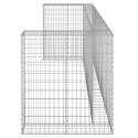 Gabionowa osłona do koszy na śmieci, stal, 325x100x110 cm Lumarko! Lumarko!