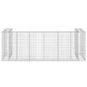 Gabionowa osłona do koszy na śmieci, stal, 325x100x110 cm Lumarko! Lumarko!