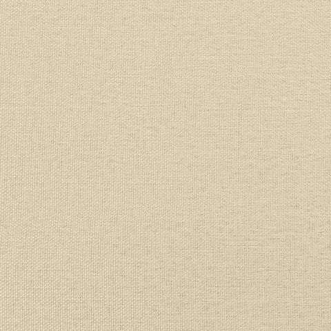 Leżanka rozsuwana z materacami, kremowa, 80x200 cm, tkanina Lumarko! Lumarko!