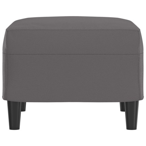  Podnóżek, szary, 60x50x41 cm, sztuczna skóra Lumarko! Lumarko!