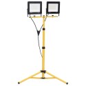 Reflektor LED ze stojakiem, 2x100 W, ciepłe białe światło Lumarko! Lumarko!