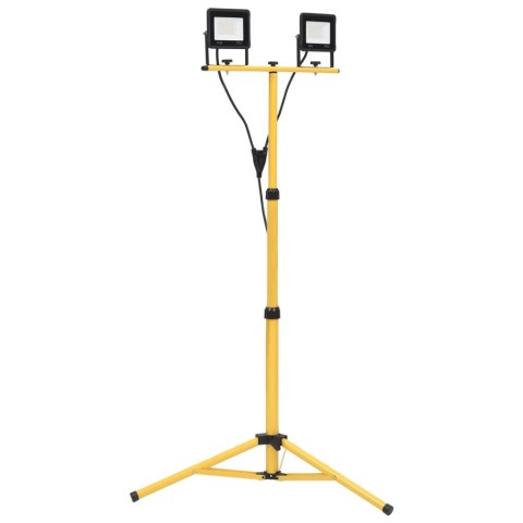  Reflektor LED ze stojakiem, 2x30 W, zimne białe światło Lumarko! Lumarko!