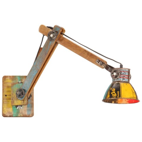  Lampa ścienna w industrialnym stylu, kolorowa, okrągła, E27 Lumarko! Lumarko!