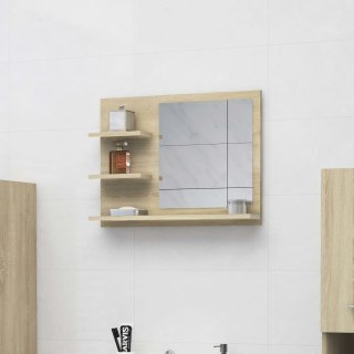  Lustro łazienkowe, dąb sonoma, 60x10,5x45 cm Lumarko! Lumarko!