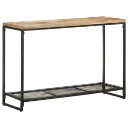  Stolik konsola, 110 x 35 x 75 cm, lite drewno mango Lumarko! Lumarko!