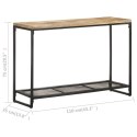  Stolik konsola, 110 x 35 x 75 cm, lite drewno mango Lumarko! Lumarko!
