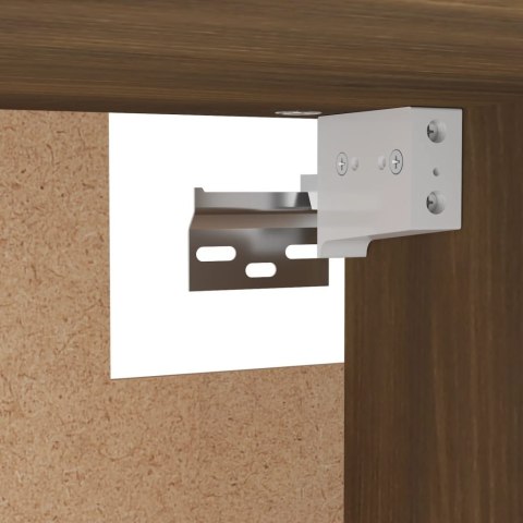  Szafka, brązowy dąb, 100x32,5x35 cm, materiał drewnopochodny Lumarko! Lumarko!