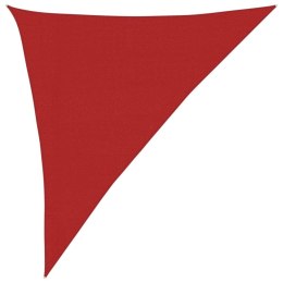  Żagiel przeciwsłoneczny, 160 g/m², czerwony, 3x4x5 m, HDPE Lumarko! Lumarko!
