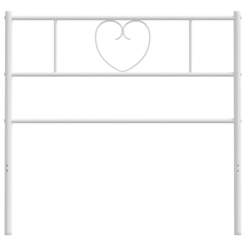  Metalowe wezgłowie, białe, 90 cm Lumarko! Lumarko!