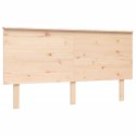  Rama łóżka z wezgłowiem, 160x200 cm, lite drewno Lumarko! Lumarko!