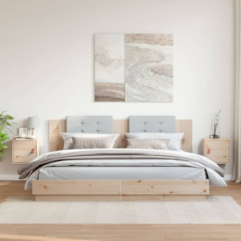  Szafki ścienne, 2 szt., 31,5x30x30 cm, lite drewno sosnowe Lumarko! Lumarko!