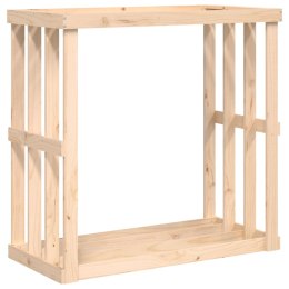  Zewnętrzny stojak na drewno, 108x52x106 cm, lita sosna Lumarko! Lumarko!
