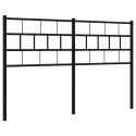  Metalowe wezgłowie, czarne, 140 cm Lumarko! Lumarko!