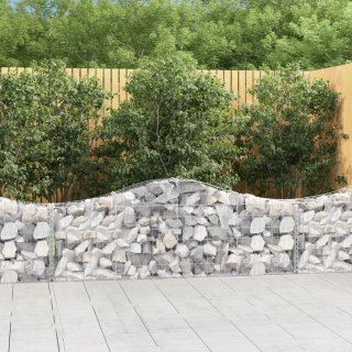  Kosze gabionowe, 20 szt, 200x30x60/80 cm, galwanizowane żelazo Lumarko! Lumarko!