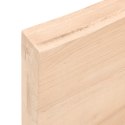 Blat stołu, 100x50x(2-6) cm, surowe lite drewno dębowe Lumarko! Lumarko!