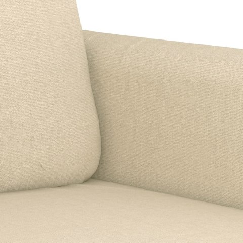 2-osobowa sofa, kremowa, 120 cm, tapicerowana tkaniną Lumarko! Lumarko!