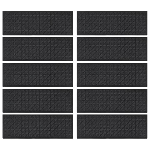  Nakładki na schody, 10 szt., 25x75 cm, gumowe Lumarko! Lumarko!