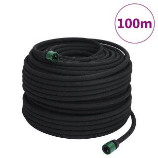 Ogrodowy wąż kroplujący, czarny, 0,6", 100 m, guma Lumarko! Lumarko!